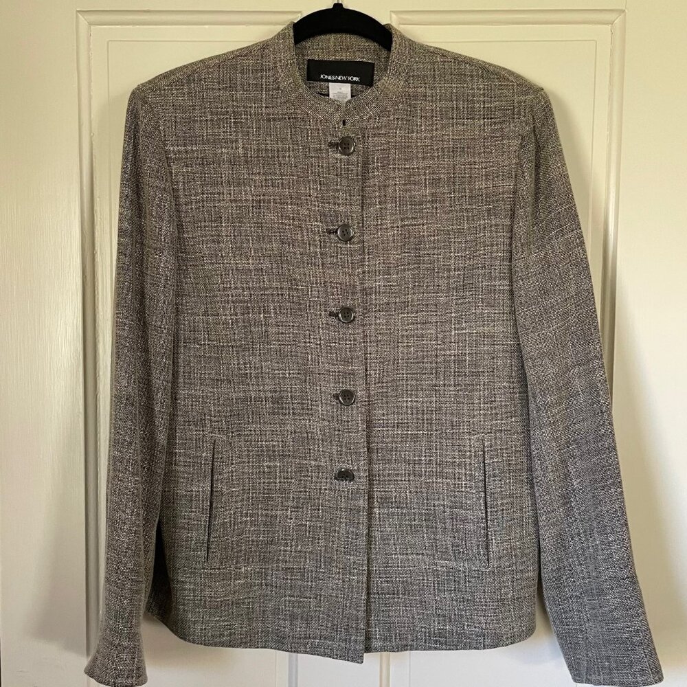 Jones New York Vintage Women's Linen Blazer